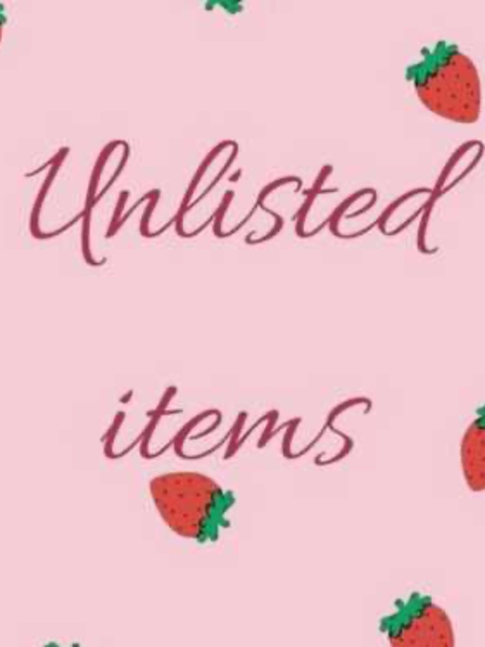 Unlisted items live show !NO CANCELLATIONS! Bid with responsibility